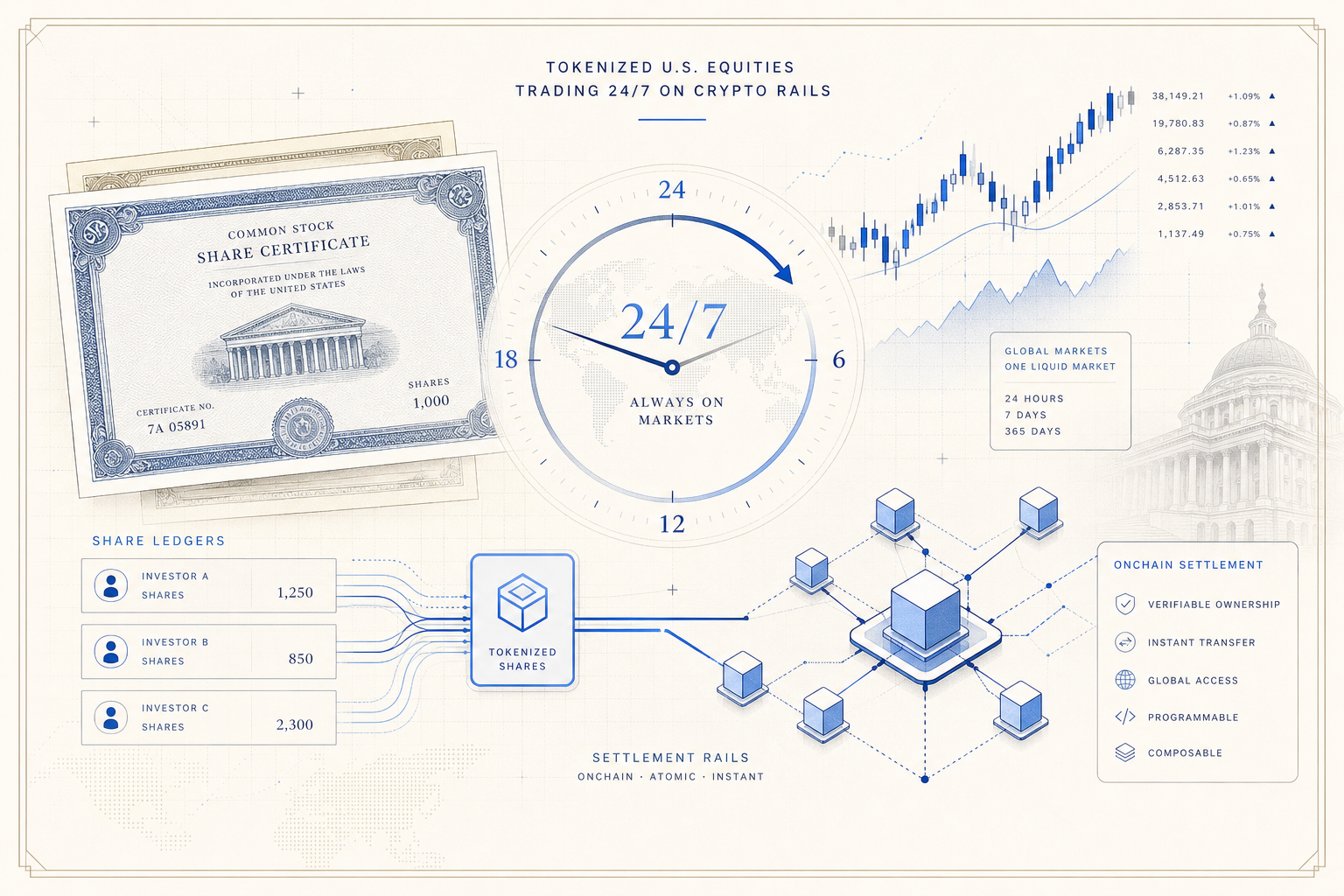 Backpack Pushes Tokenized Equities Toward Exchange-Native 24/7 Market Structure