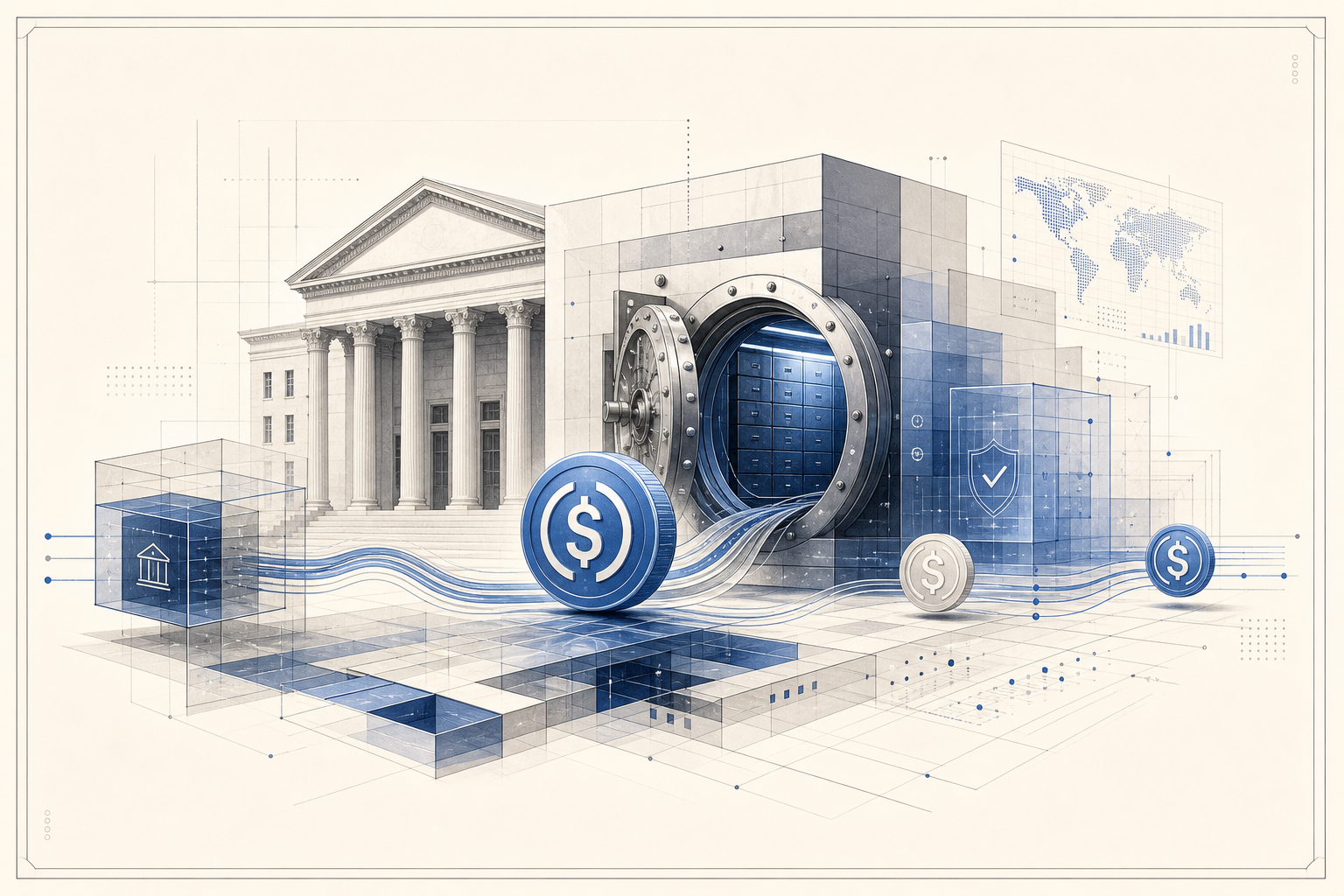 BNY Extends Its Stablecoin Stack With Native USDC Custody and Mint/Burn Rails