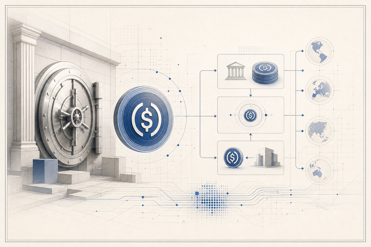 BNY folds USDC custody and mint-redeem flows into a bank-grade institutional workflow