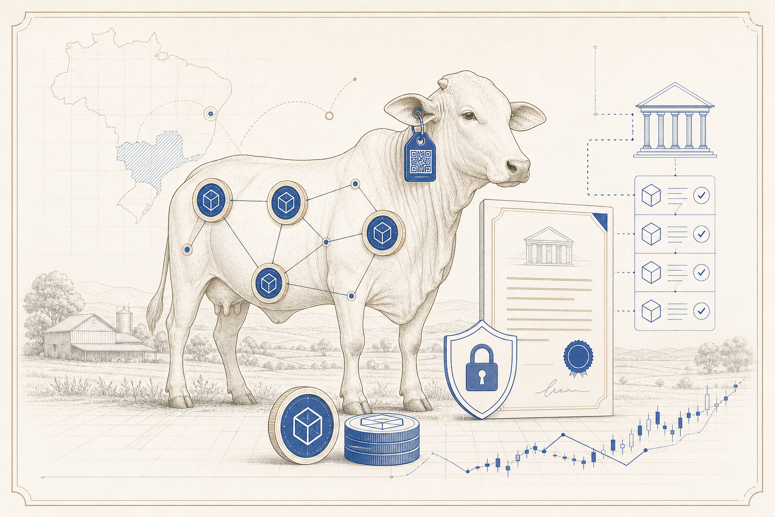 Brazil’s tokenized cattle loan shows how RWA credit can reach collateral far outside traditional capital markets
