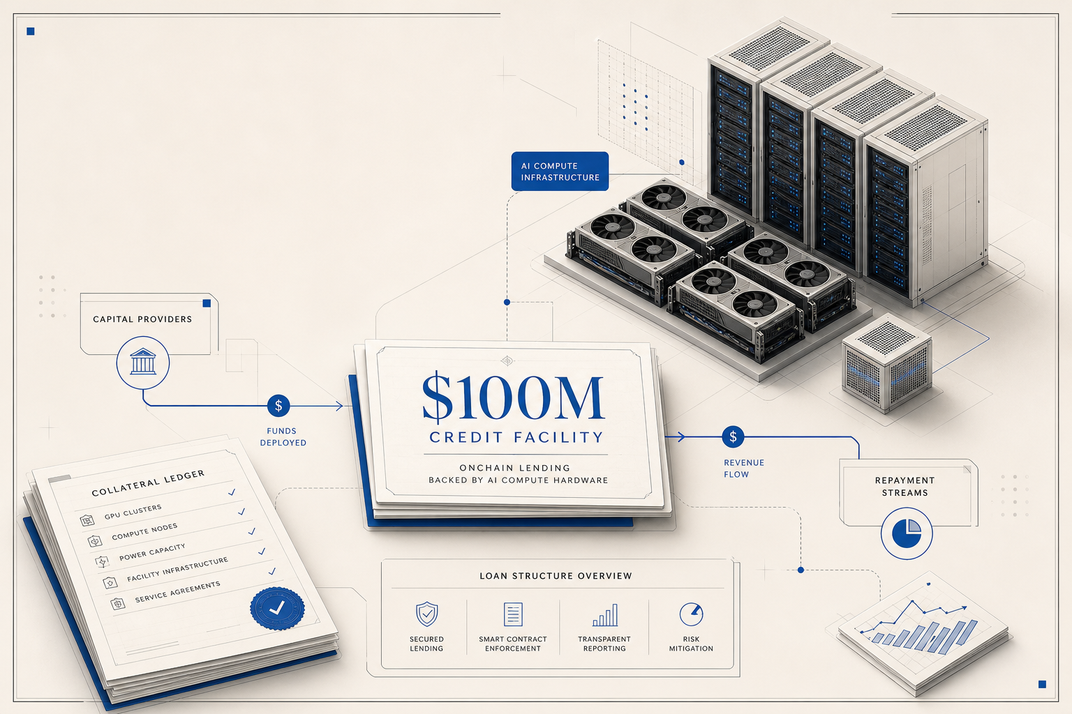 Bullish expands into GPU-backed credit as USD.AI adds a $100 million stablecoin facility