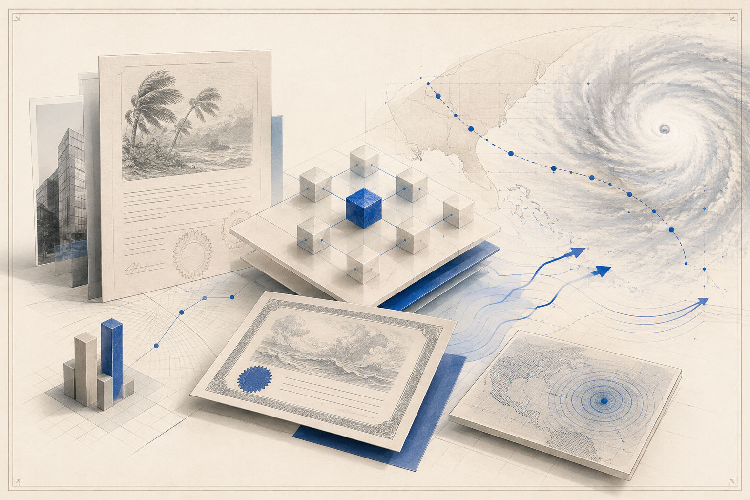 Catastrophe bonds are becoming the next test of whether tokenization can carry legal title, not just digital wrappers