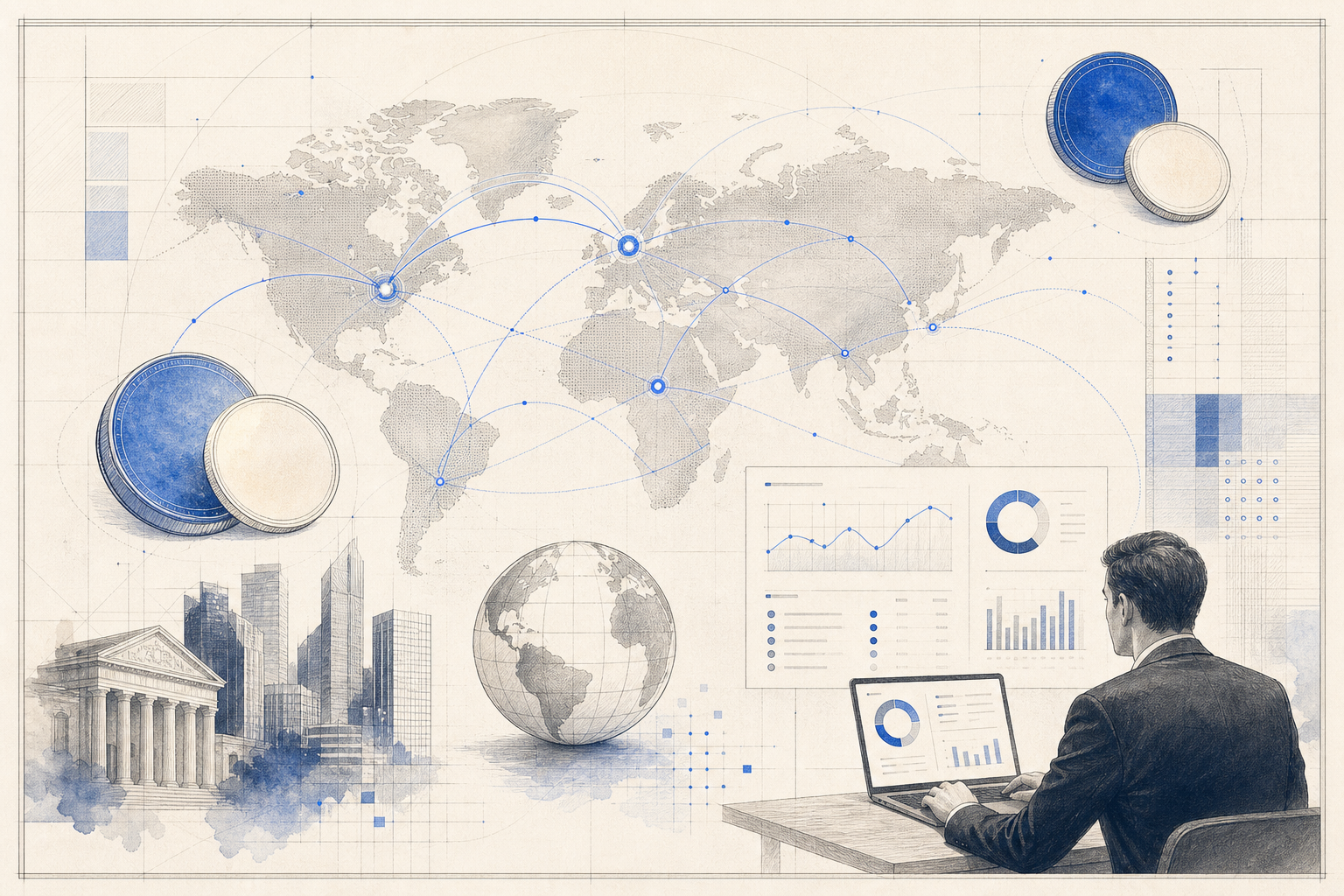 Cybrid survey shows stablecoins moving from pilot projects into cross-border operating rails
