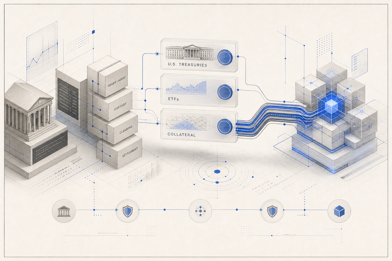 DTCC moves tokenized securities into live market workflows as Wall Street pilots production trading