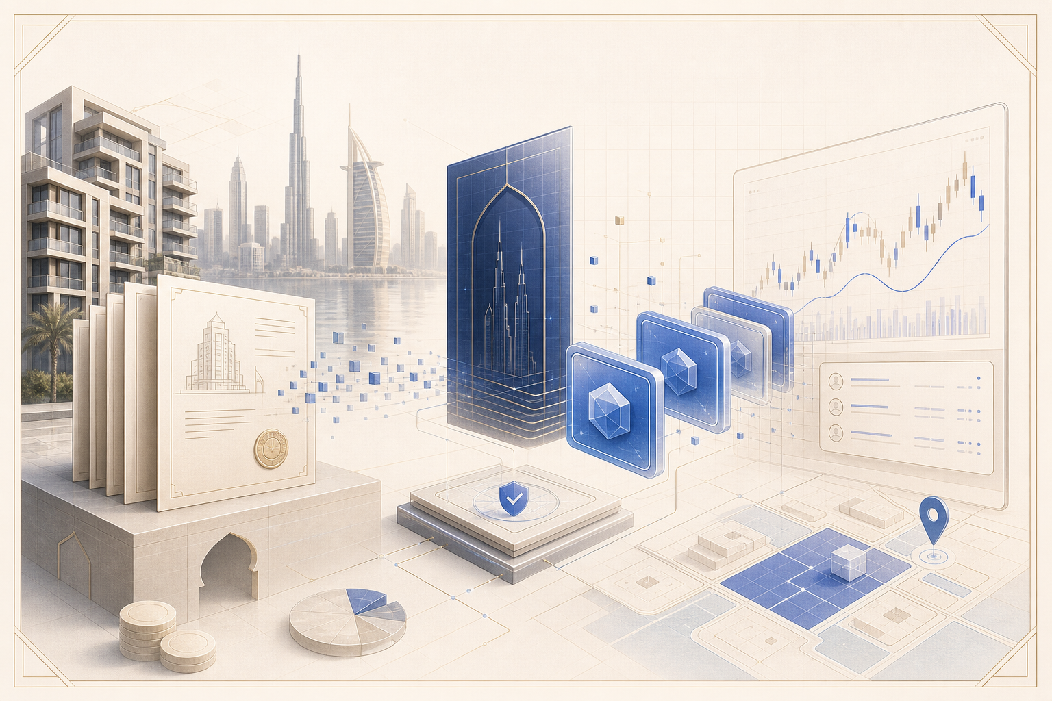 Dubai tests registry-native property tokenization with secondary-market rails