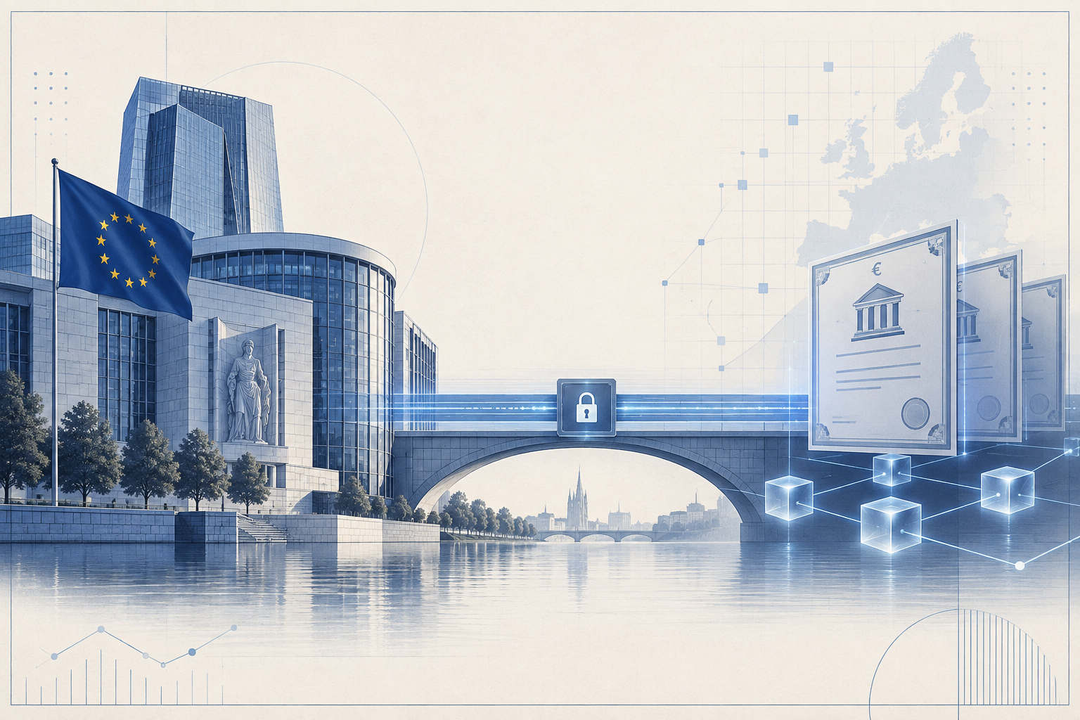 ECB’s Pontes launch gives tokenized securities a central-bank settlement rail