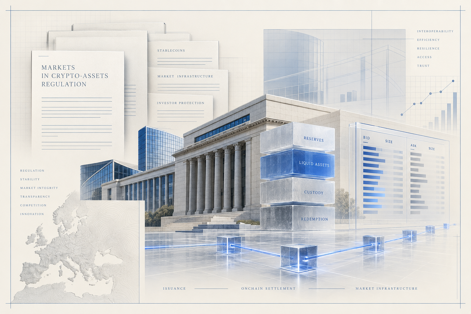 Europe’s MiCA review turns into a test of stablecoin liquidity and onchain market access