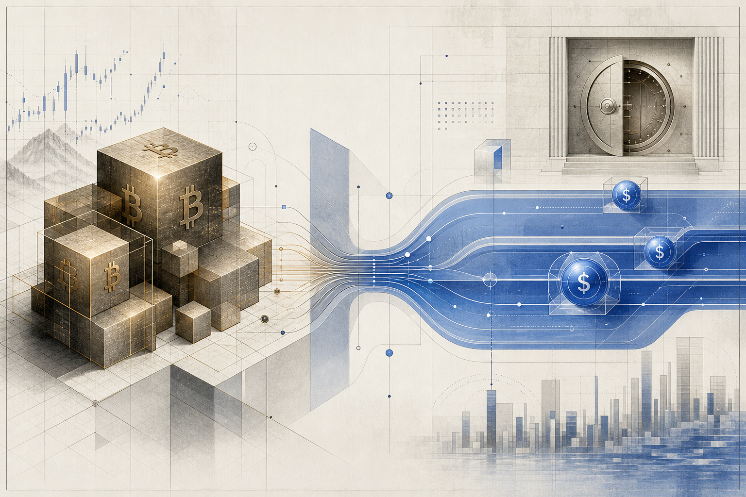 Flow Traders Pilot Shows How Bitcoin Collateral Is Being Rewired Into Institutional Stablecoin Credit