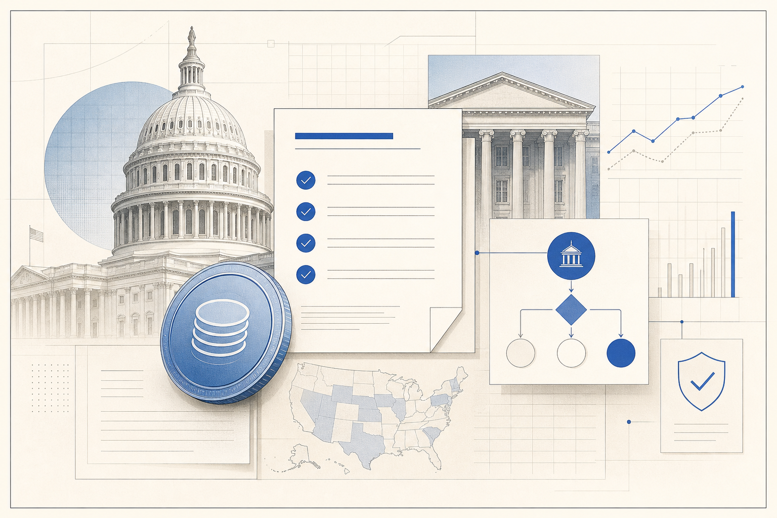 Senators press Treasury to make the GENIUS Act state path operational