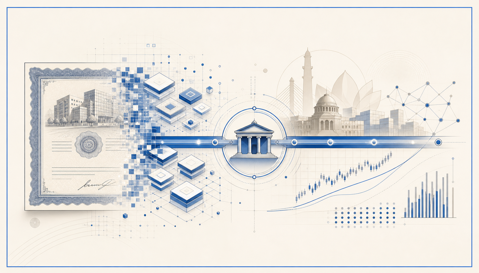 India’s reported tokenized bond pilot would move wholesale CBDC from market plumbing into live corporate issuance