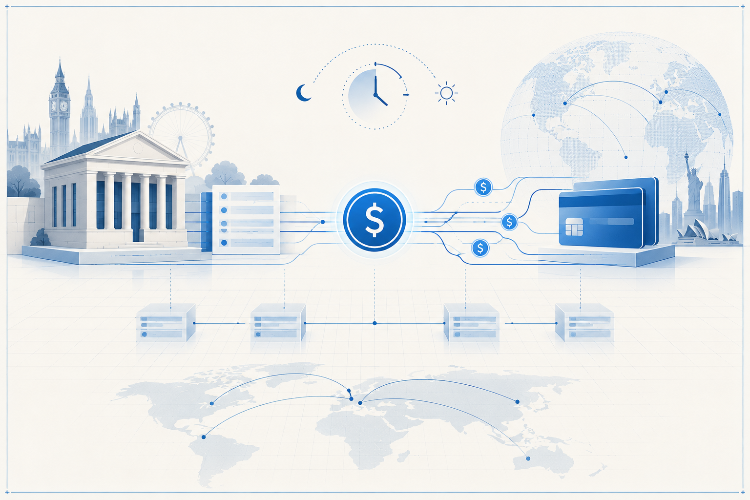 Lloyds and Visa test USDC settlement for cross-border payment obligations