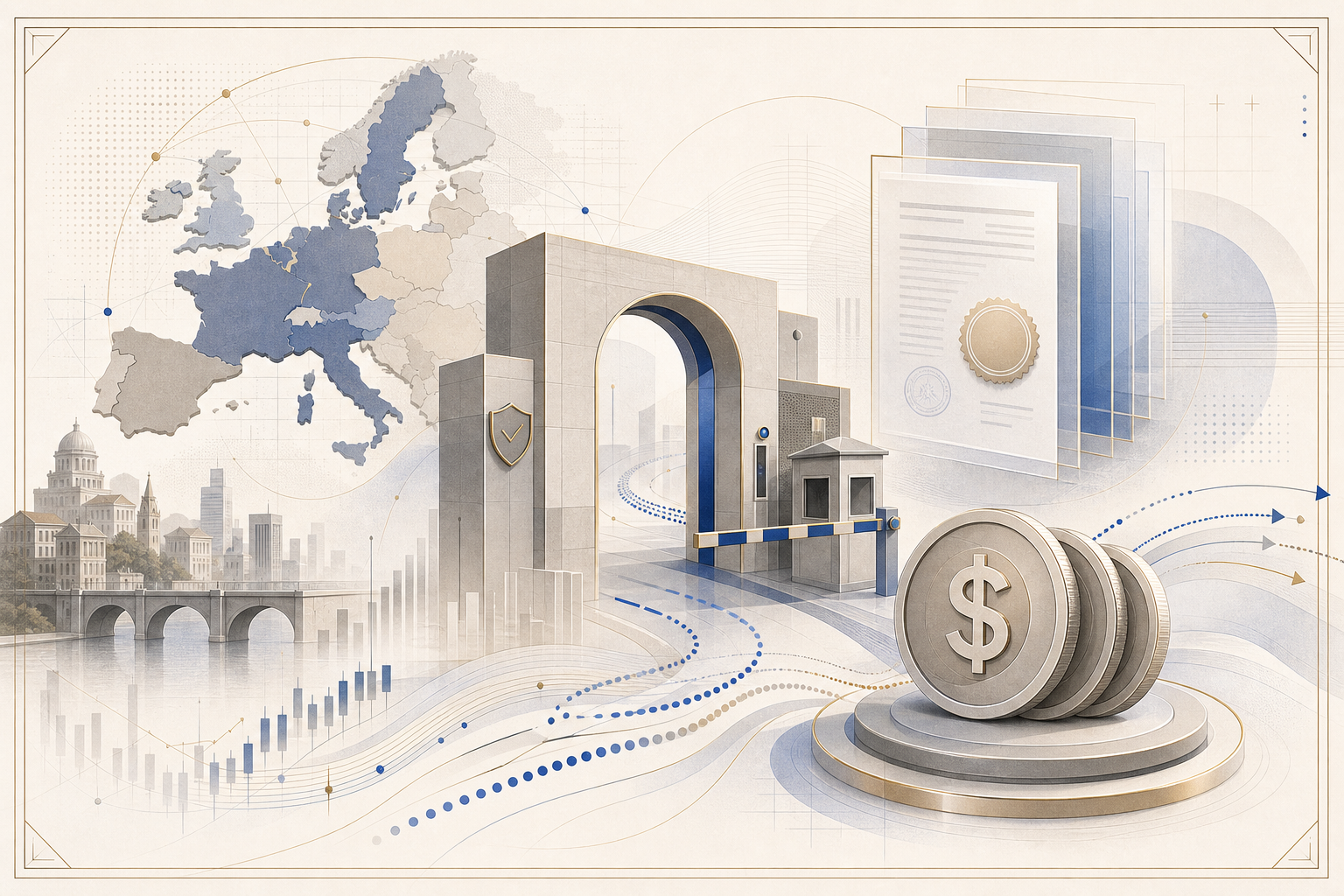 Europe’s MiCA Regime Is Carving a Separate Stablecoin Market While USDT Holds Global Scale