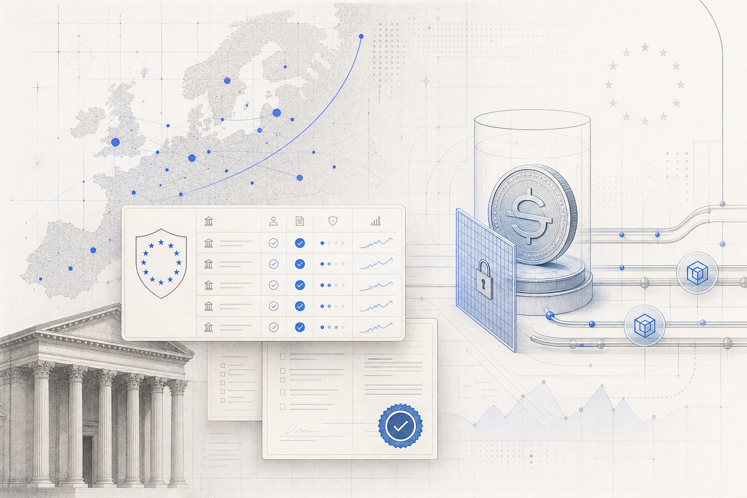 Europe’s MiCA register is filling up with service providers faster than with stablecoin issuers