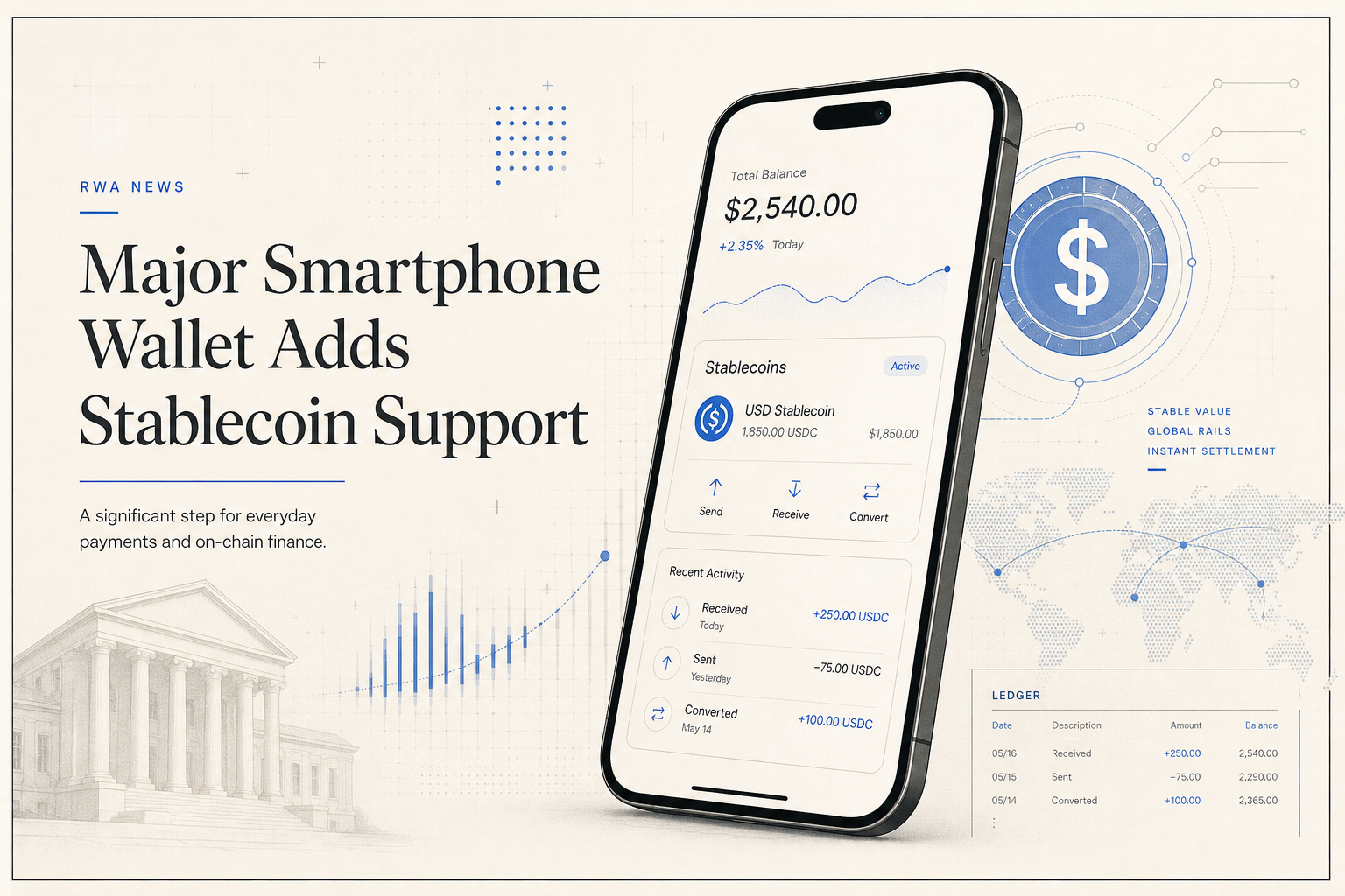 Samsung Wallet puts stablecoins on the mobile-wallet roadmap