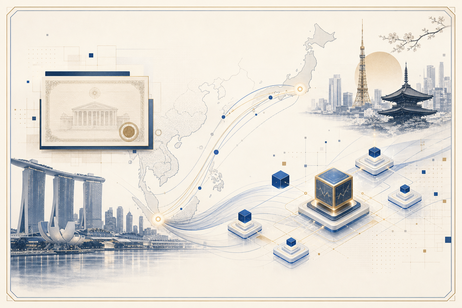 SBI assembles the pieces of an Asia-focused digital asset corridor