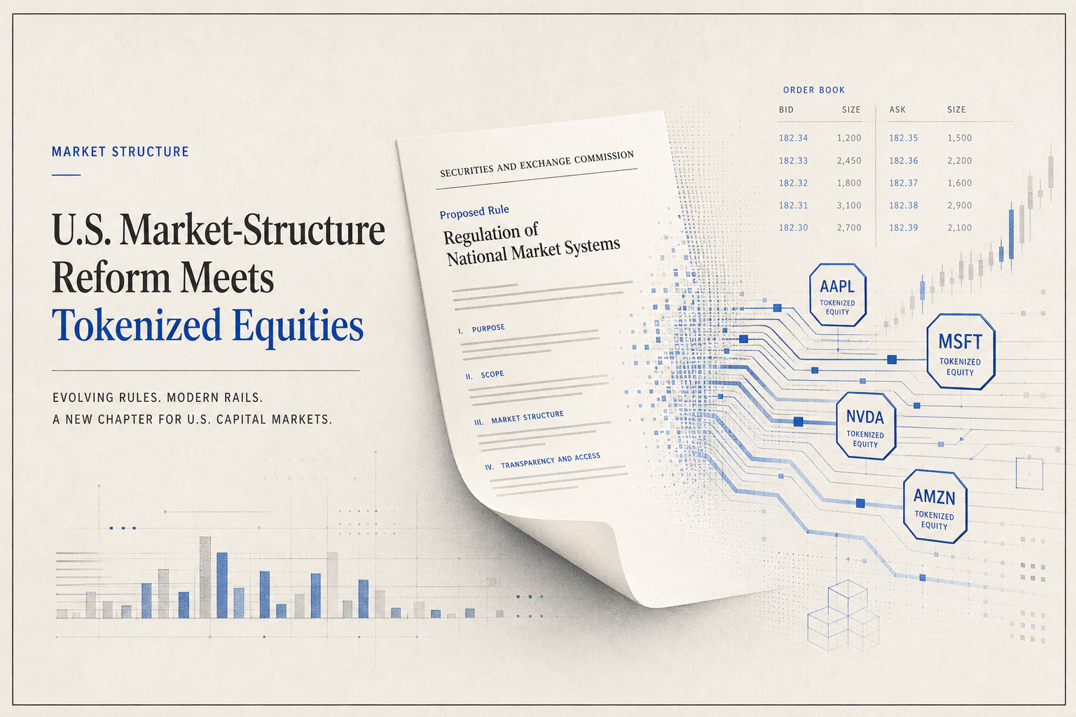 SEC proposal to unwind key Reg NMS rules could materially widen the lane for tokenized U.S. equities