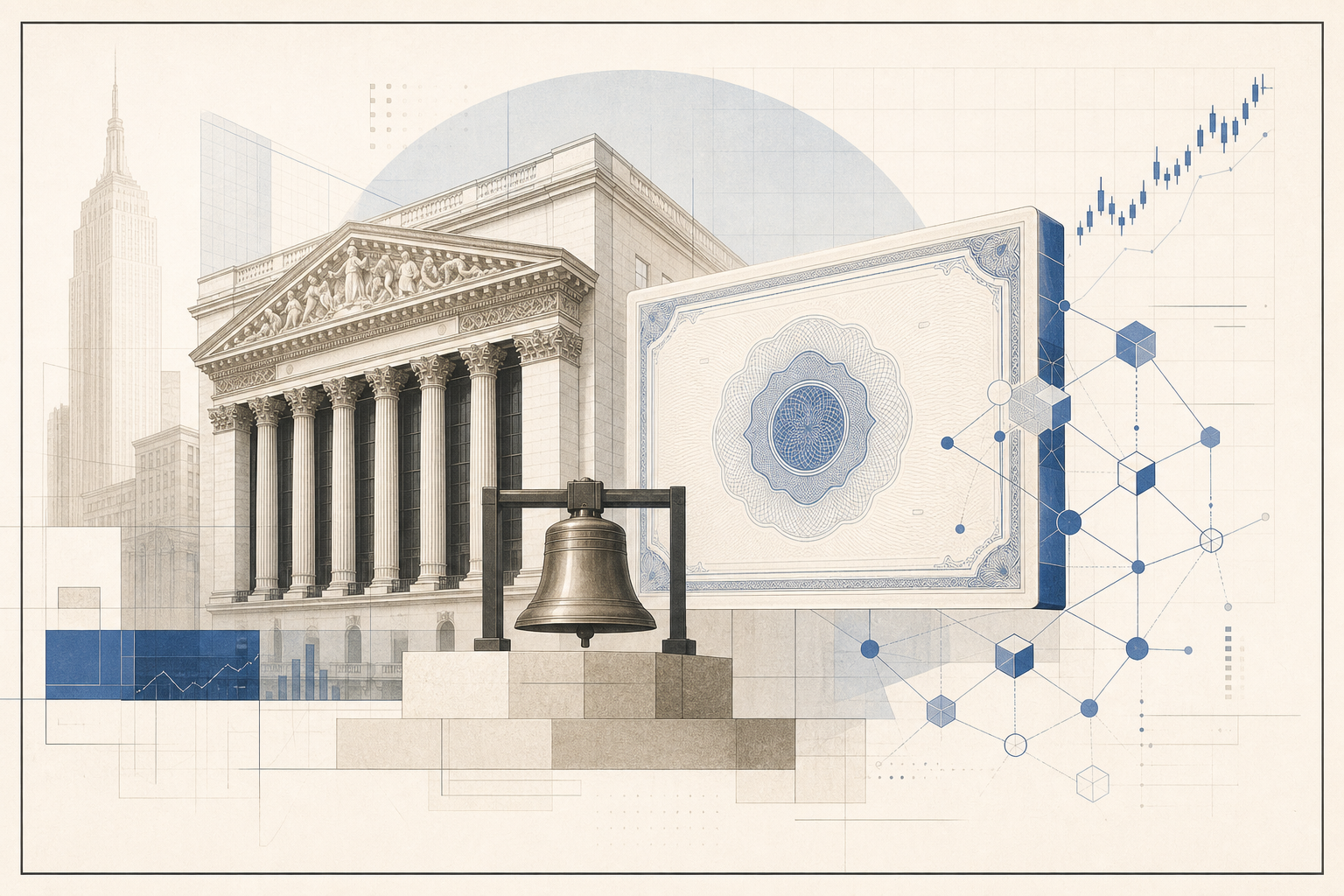 Securitize puts its own public stock onchain on day one of its NYSE debut