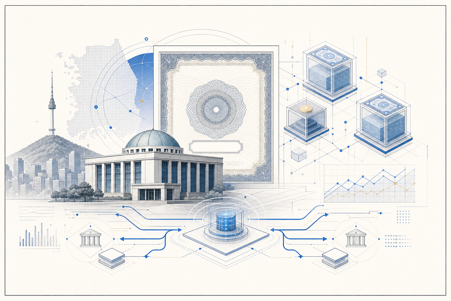 South Korea sets 2027 pilot for tokenized government bonds tied to wholesale CBDC rails