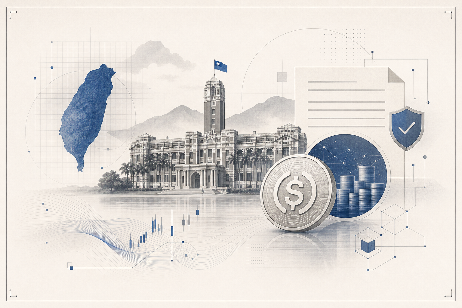 Taiwan gives stablecoins and crypto venues a statutory rulebook