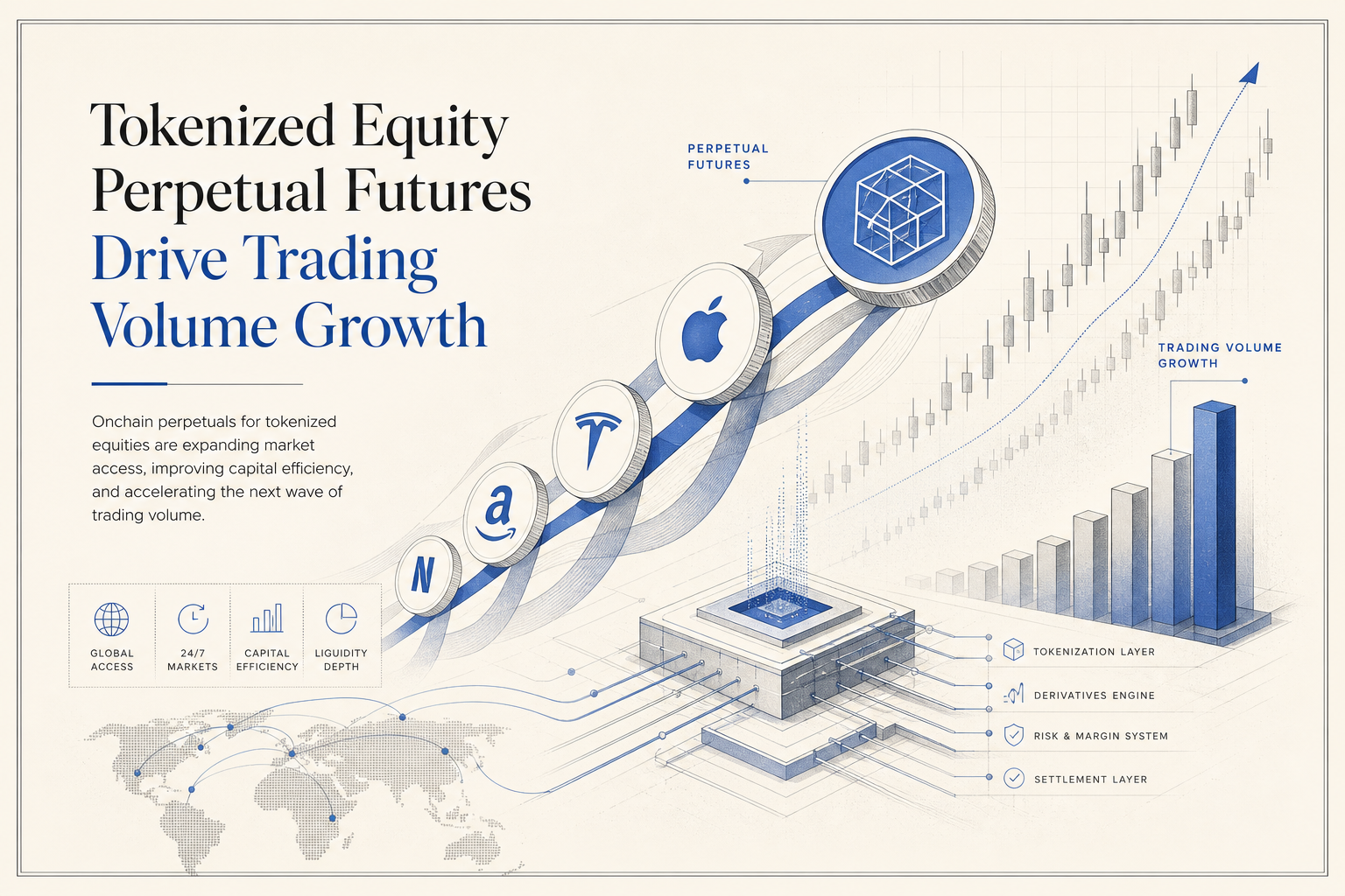 Tokenized equity perps are pulling RWA trading into derivatives scale