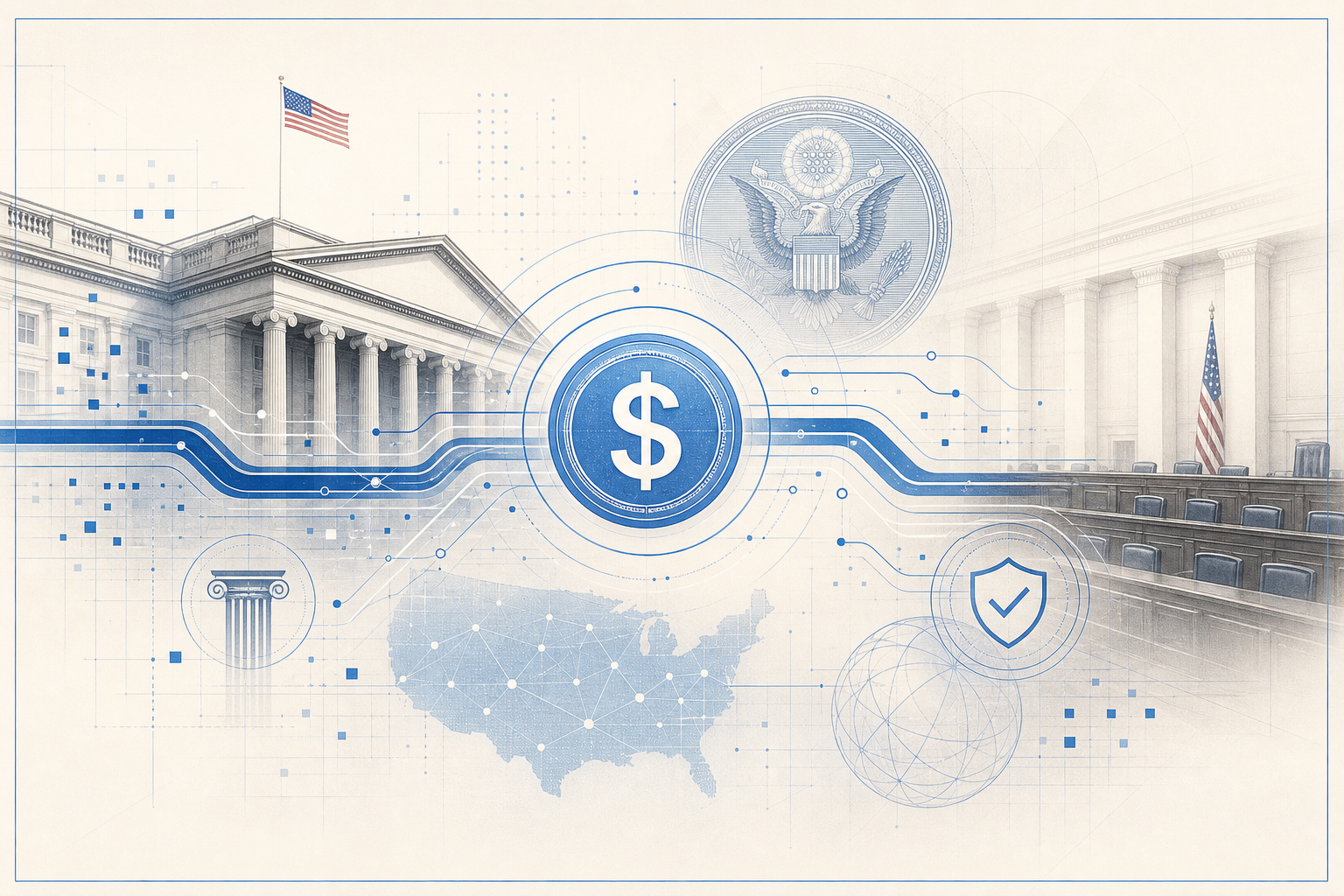 Washington’s stablecoin debate moves from issuance rules to whether public money should ride the same rails