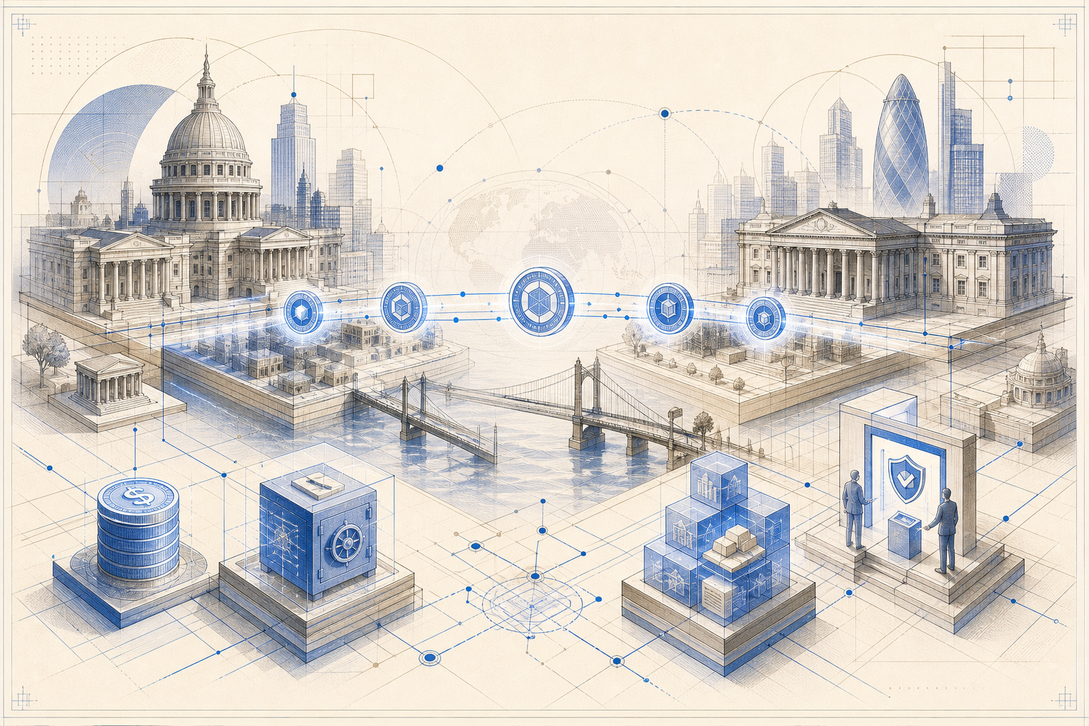Washington and London sketch a shared lane for stablecoins and tokenized collateral