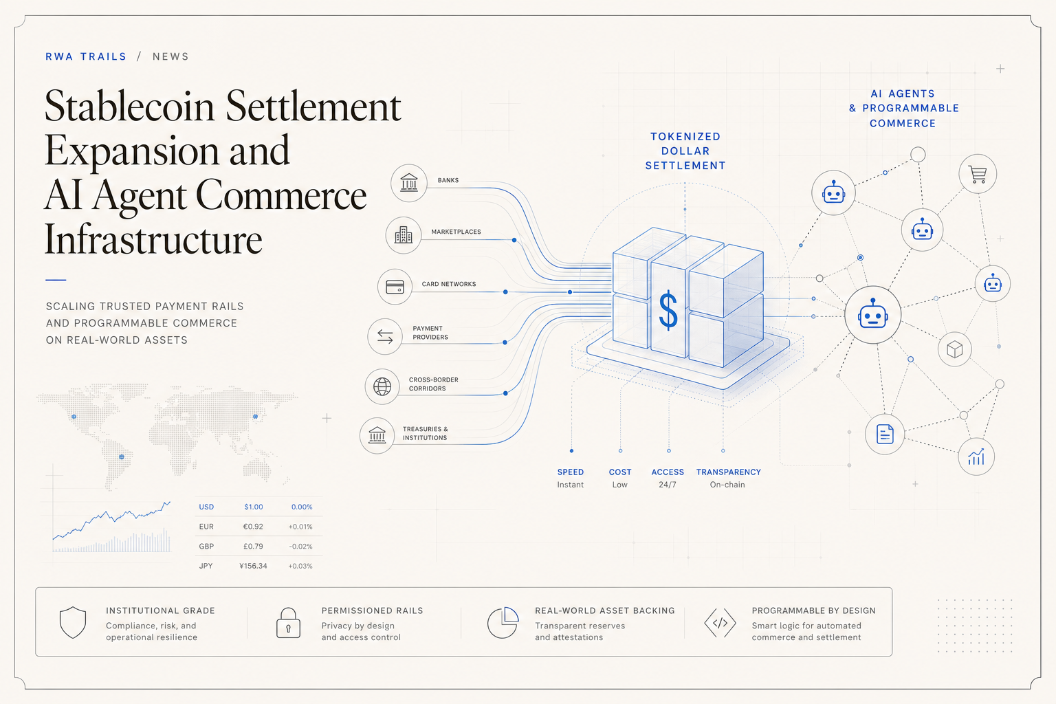 Visa Pushes Deeper Into Stablecoin Settlement as It Builds the Agentic Commerce Stack