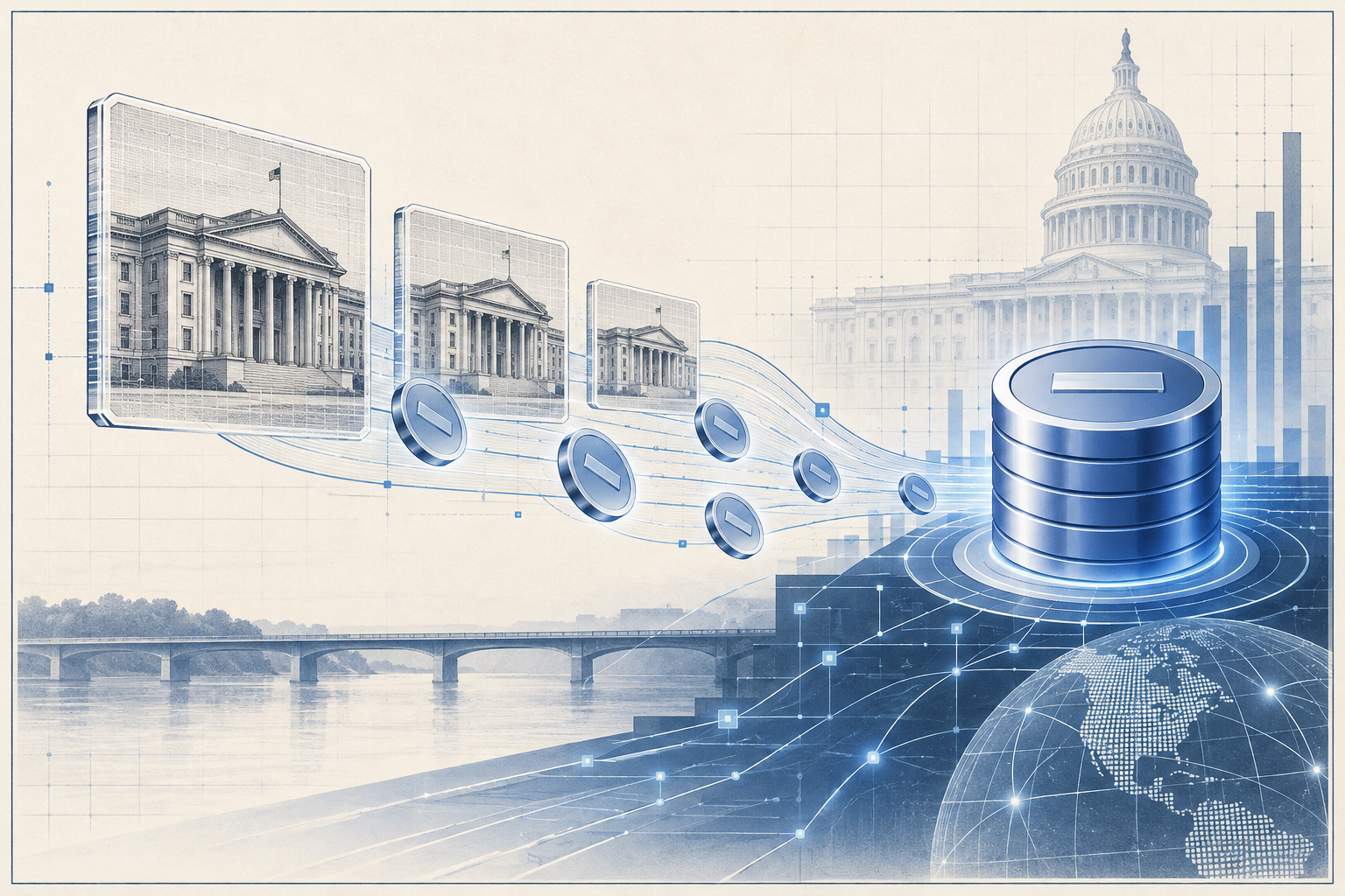 WisdomTree and MoonPay tie tokenized Treasuries to stablecoin reserve operations