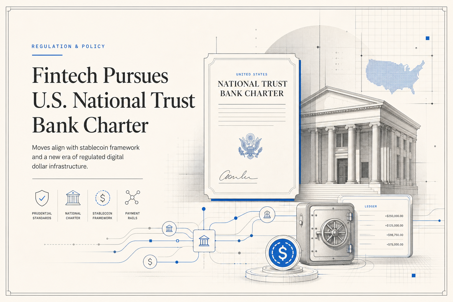 Wise Reopens U.S. Trust-Bank Bid as GENIUS Act Shapes the Stablecoin Charter Path