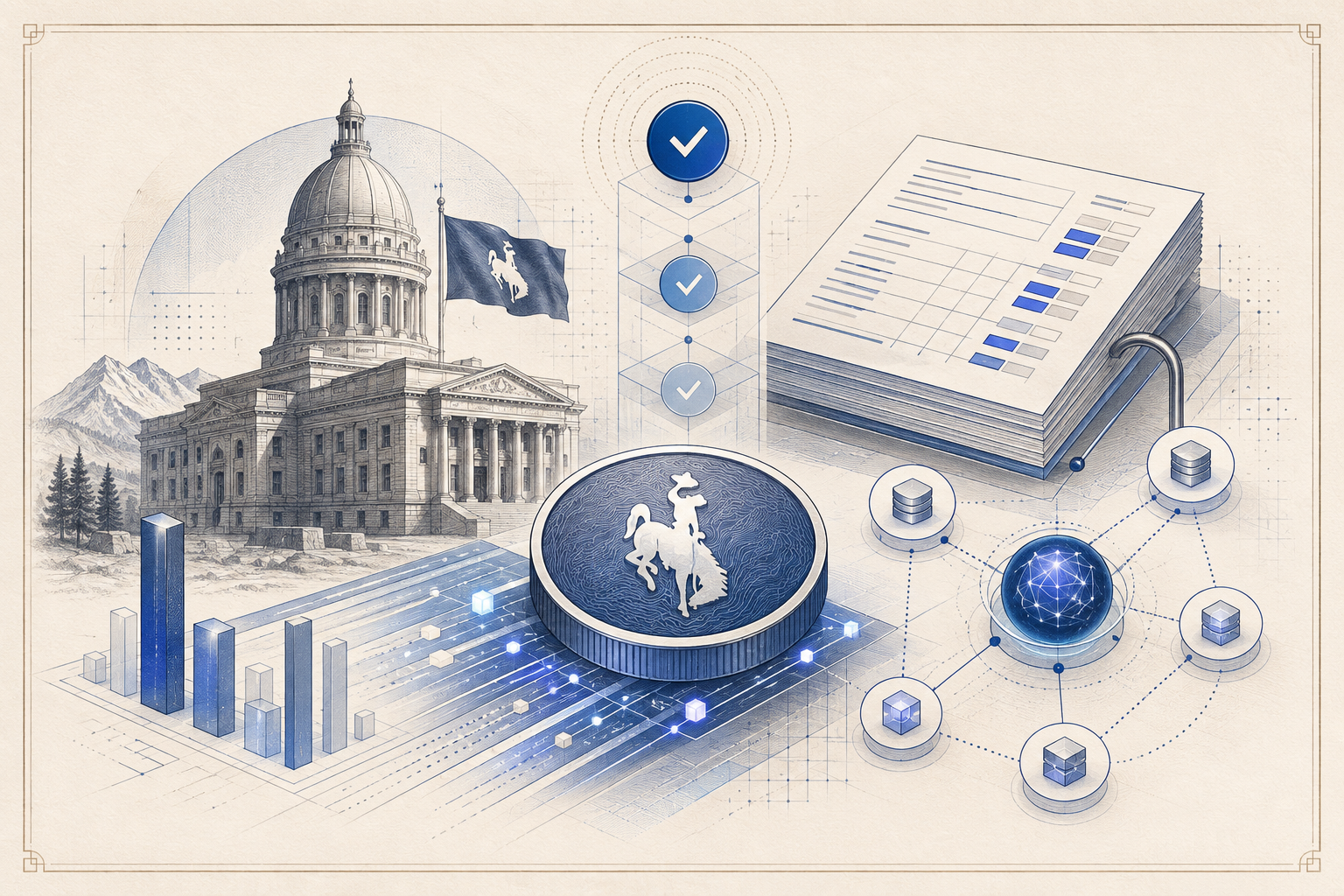 Wyoming pushes FRNT reserve transparency further with Chainlink verification