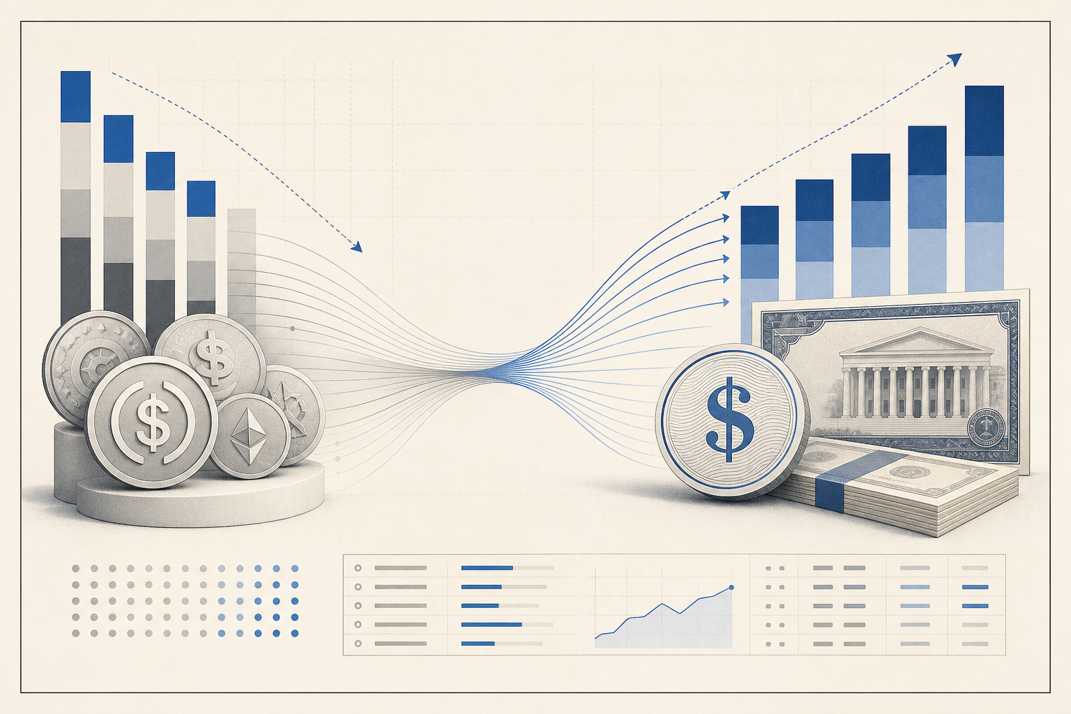 Yield-bearing stablecoins split in Q2 as Treasury-backed products gain ground
